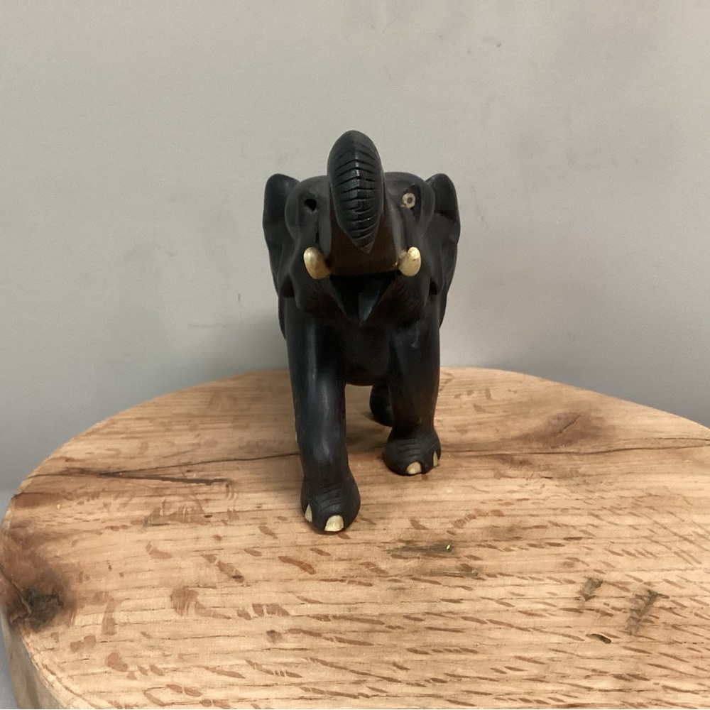 ⚫️ Vintage - Rare - Old - Solid Wood Crafted - Collectible - Hand Carved - Picture 6 of 16